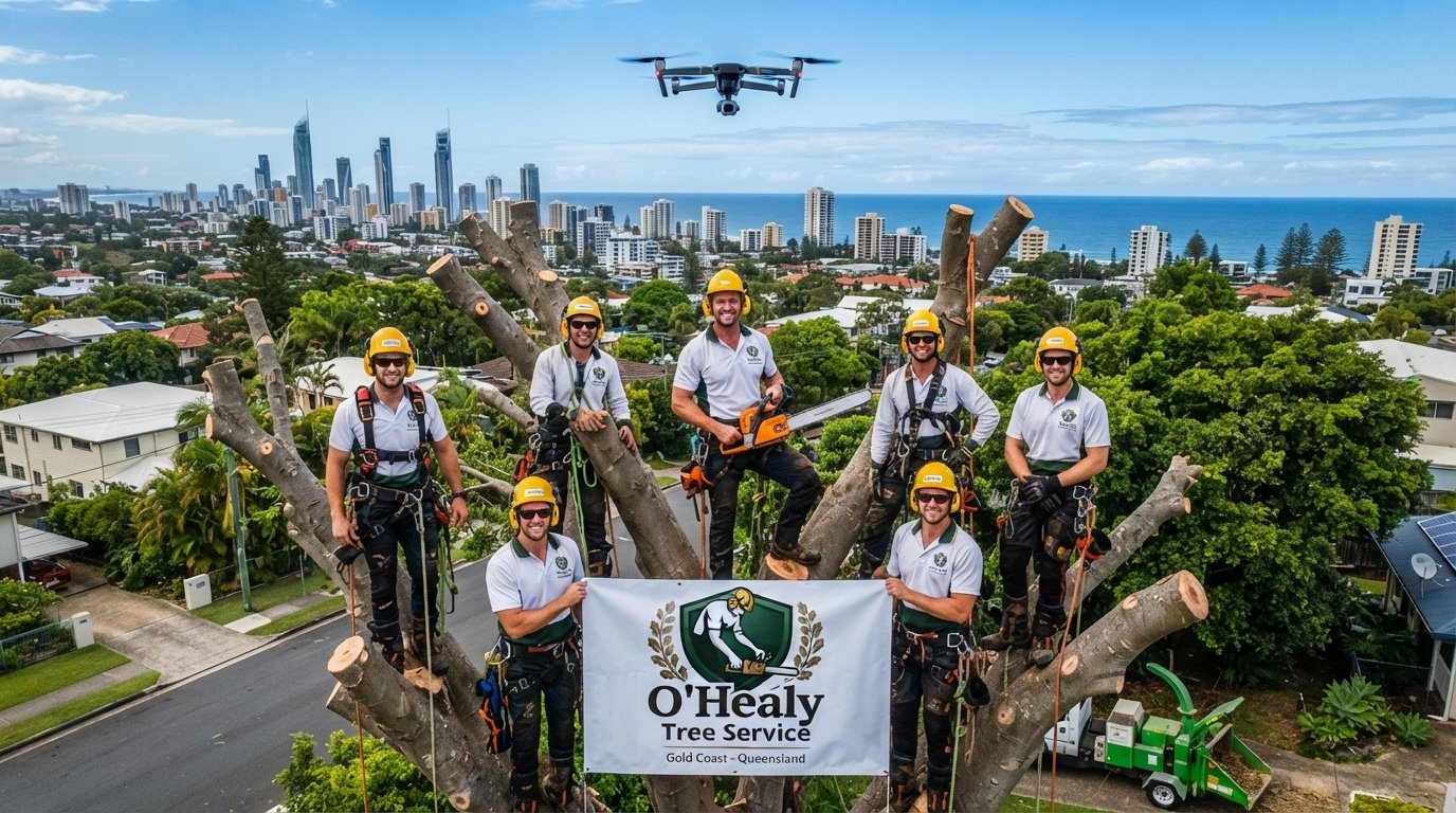 O'Healy Tree Service crew – one of the best tree services on the Gold Coast