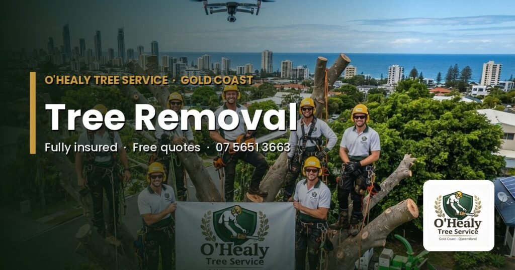 Tree removal Gold Coast – O’Healy Tree Service crew